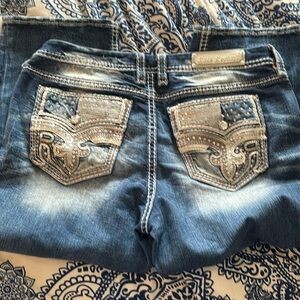 Rock Revival Amberlight Easy Crop Jeans